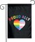 Pride Month Garden Flag Decoration 12x18 Inch Double Sided (Ally 1)